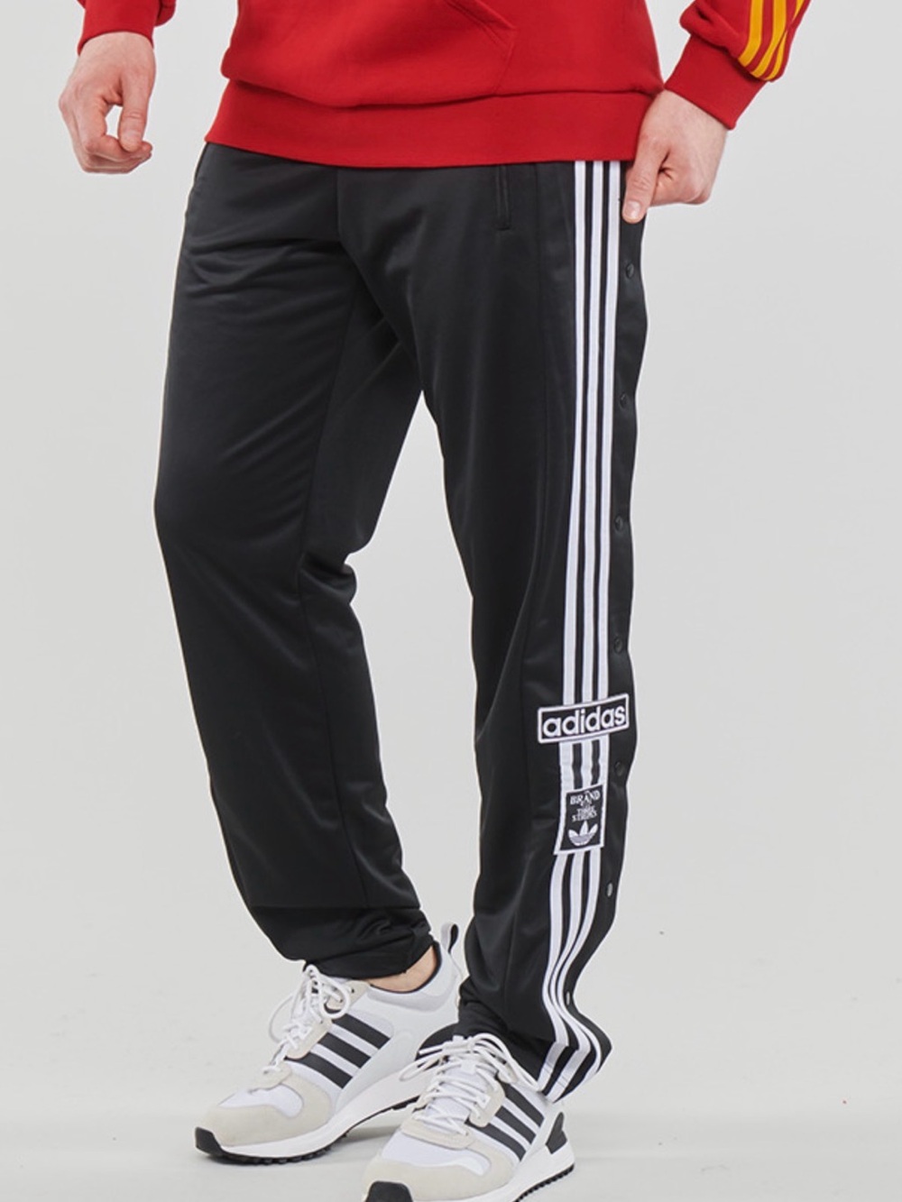 adidas Originals Men’s Adibreak Track Pants - Black/White